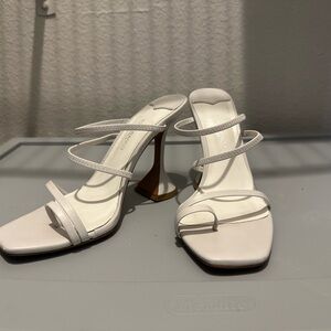 Tony Bianco White strappy Heel